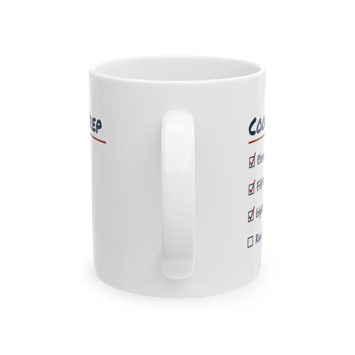 Funny Fourth Of July Coffee Mug Cookout Prep Checklist Run For More Ice