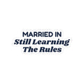 Funny Christmas In Laws Sticker Married In Still Learning The Rules