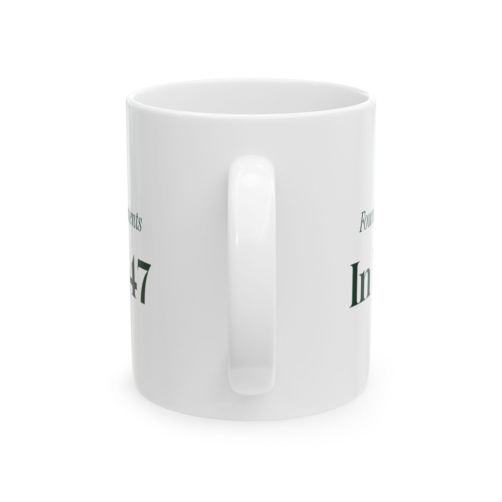 Funny New Home Christmas Coffee Mug Found The Ornaments In Box 47
