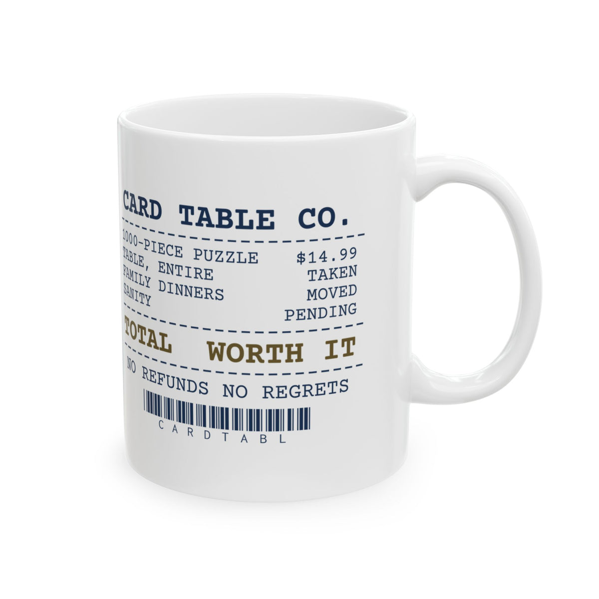 Puzzle Coffee Mug Took The Whole Table Worth It