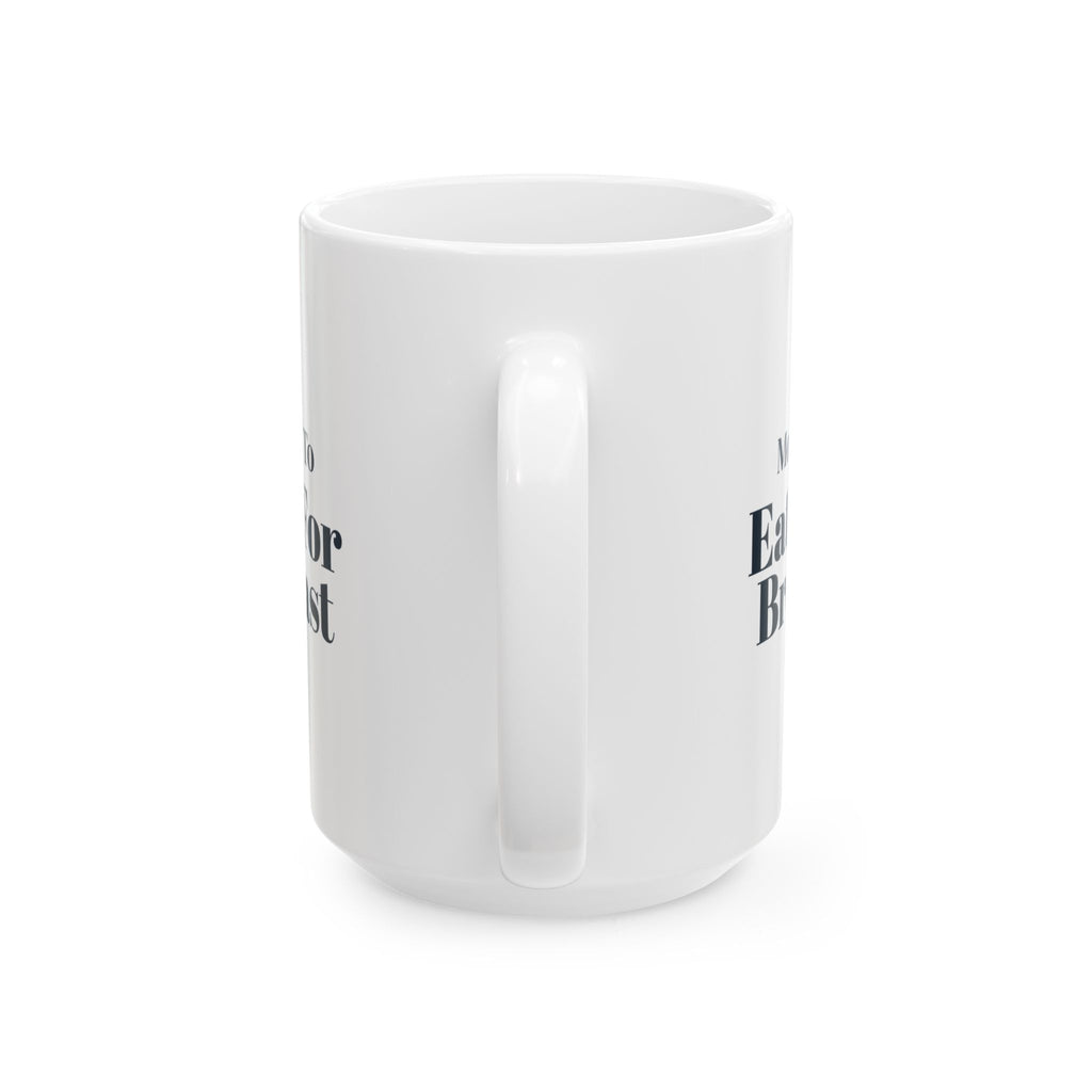 Funny Christmas Family Coffee Mug Most Likely To Eat Pie For Breakfast