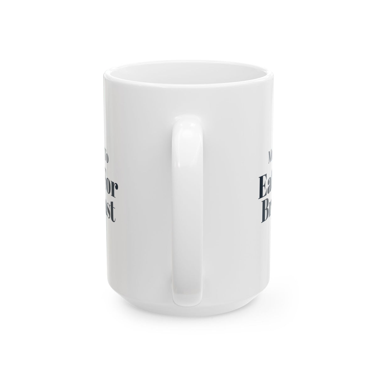 Funny Christmas Family Coffee Mug Most Likely To Eat Pie For Breakfast