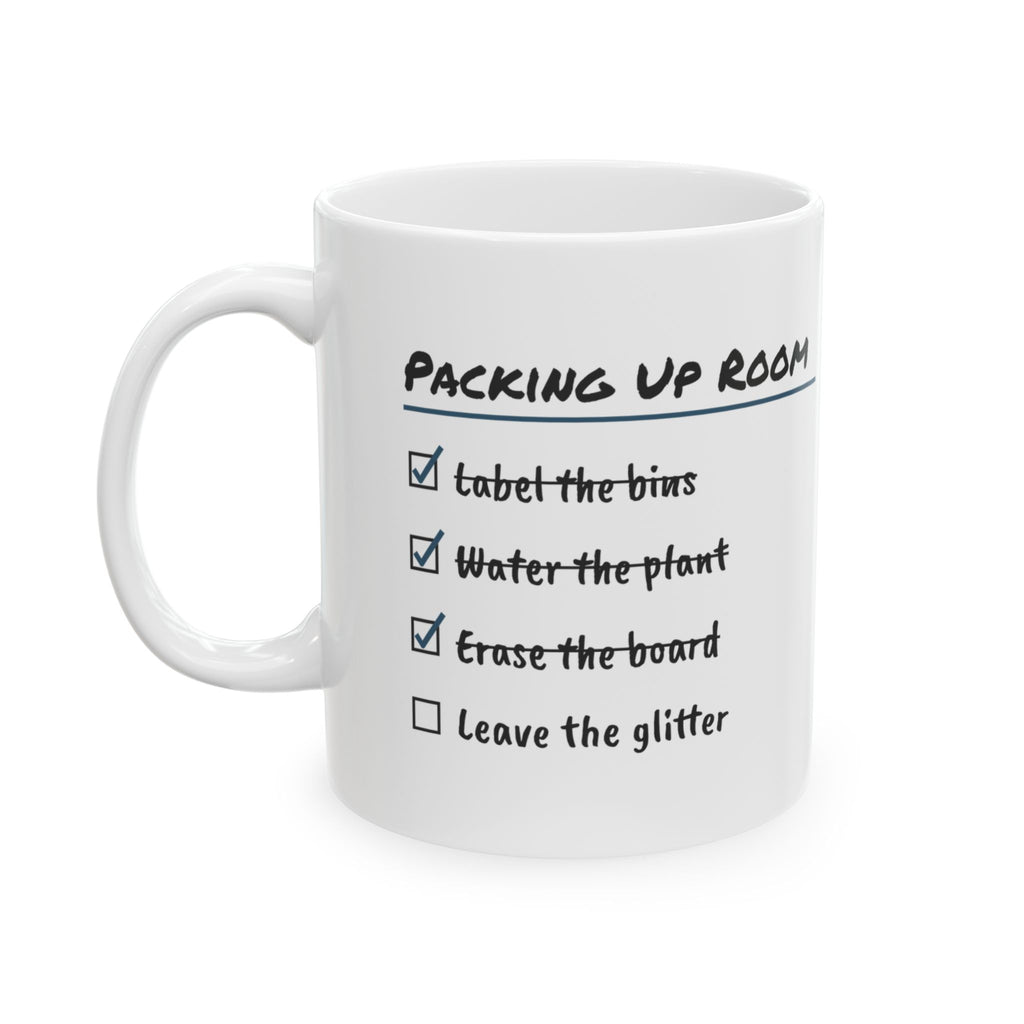 Funny Packing Up Classroom Coffee Mug For Teachers