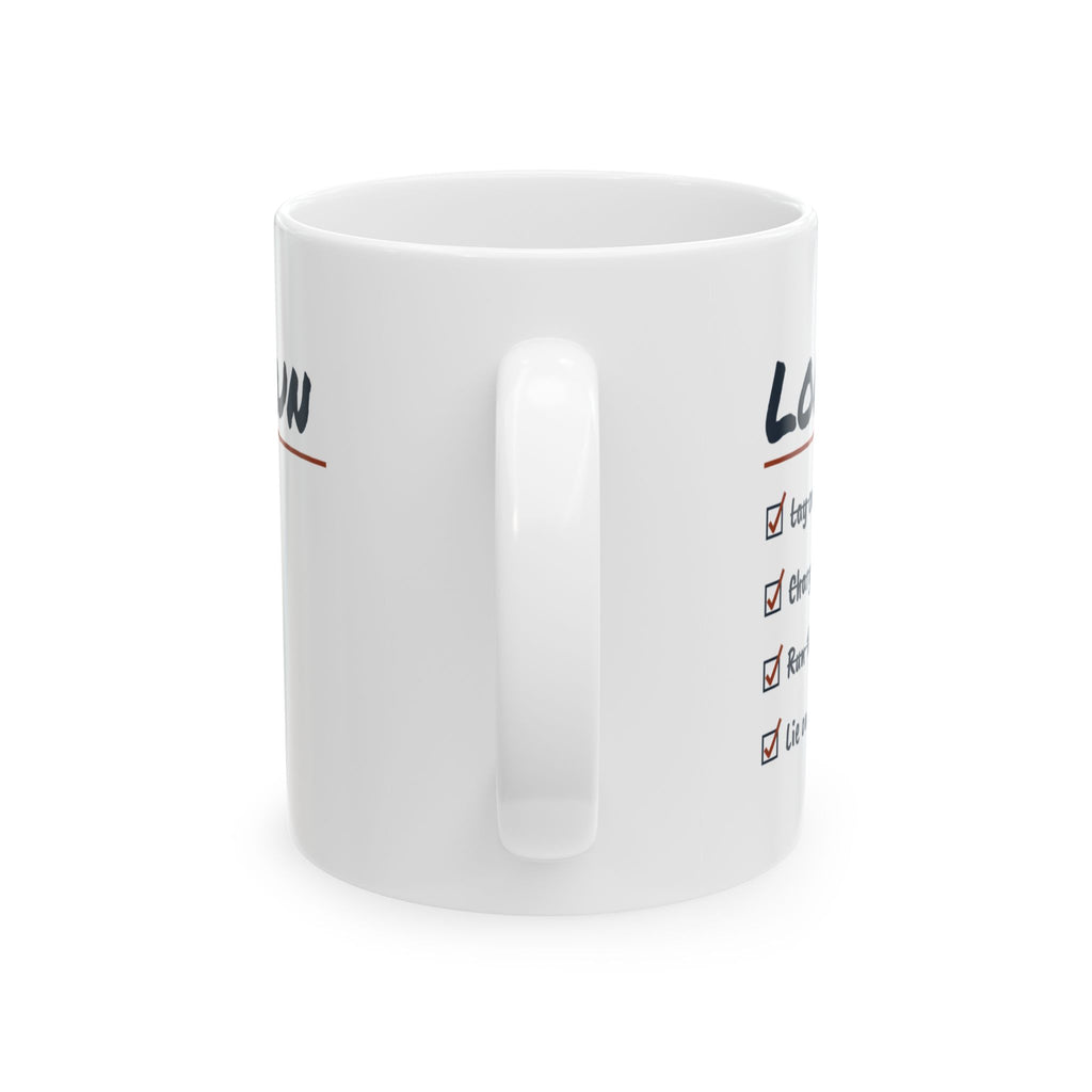 Funny Runner Coffee Mug Run Sixteen Miles Lie On The Floor