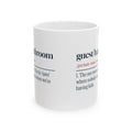 Funny In-Laws Christmas Coffee Mug Guest Bathroom Definition