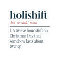 Funny Christmas Nurse Sticker Holishift Dictionary Definition