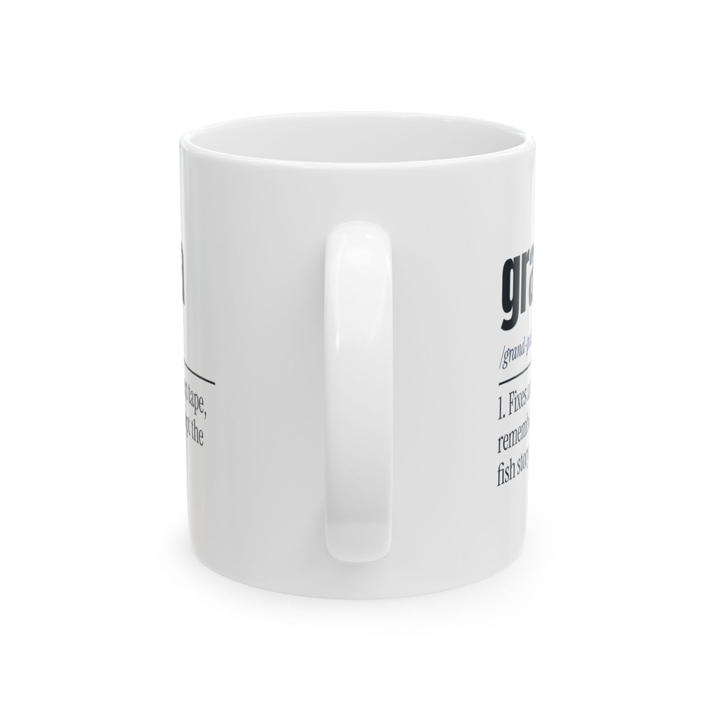 Funny Grandpa Dictionary Coffee Mug Definition For Grandpa