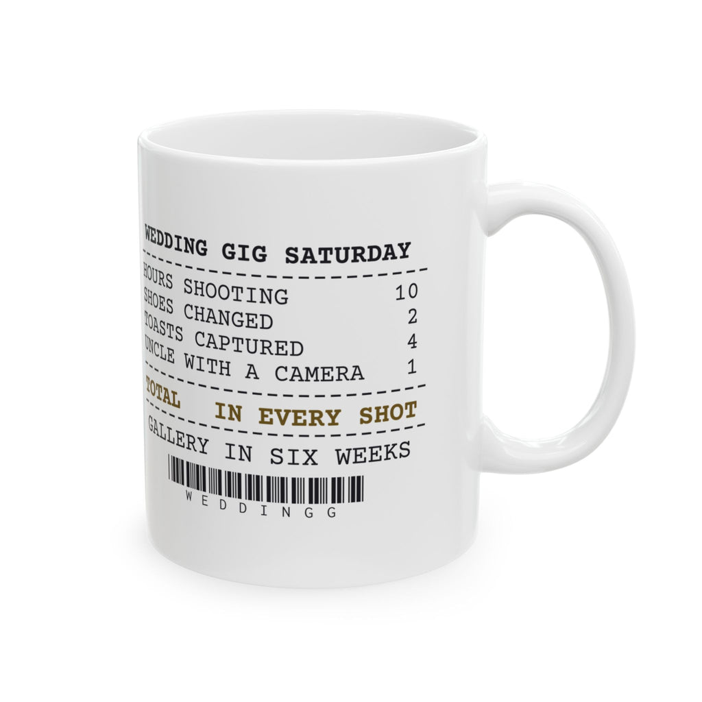 Funny Photography Coffee Mug Uncle With A Camera Wedding Receipt