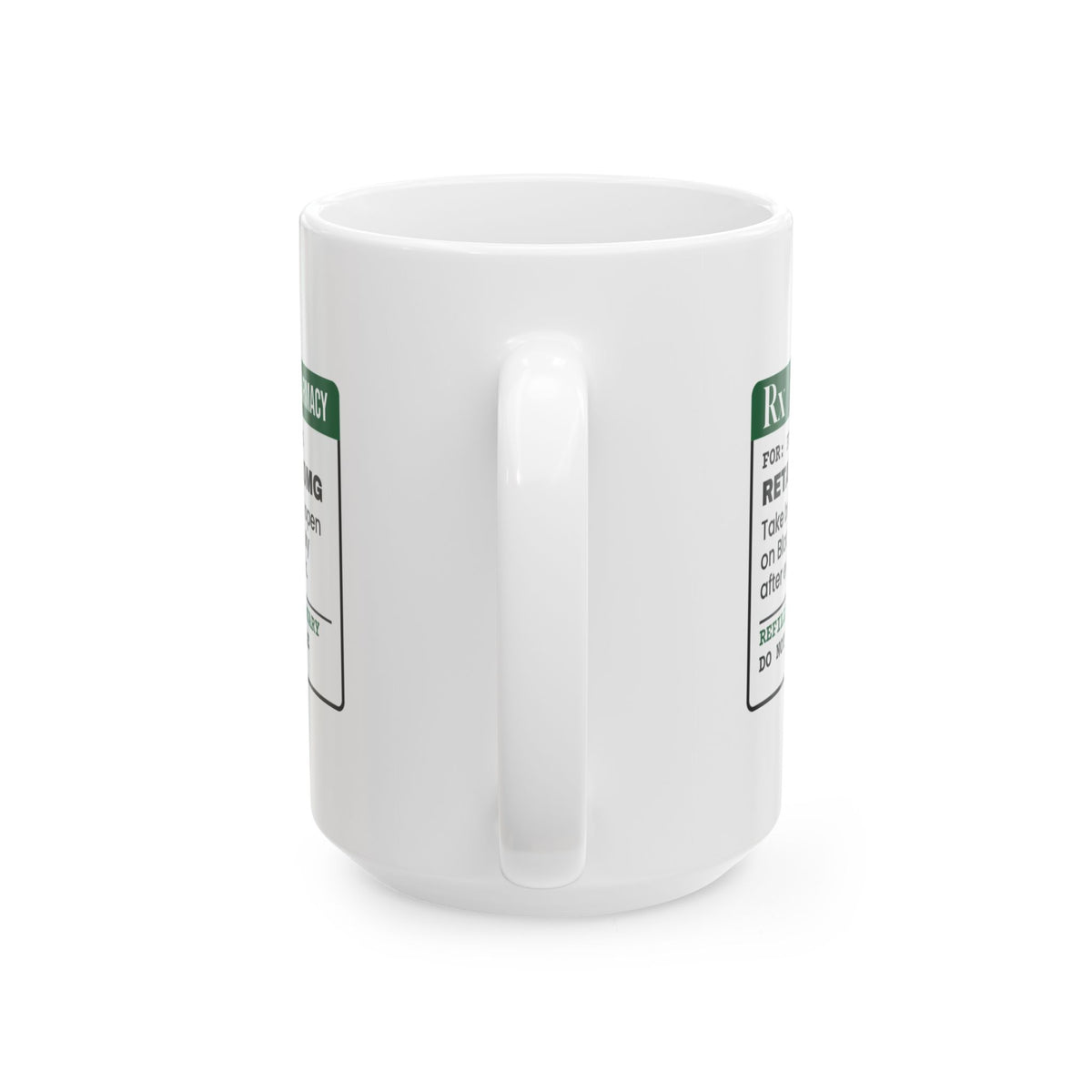 Funny Christmas Retail Coffee Mug Retail Smile 40mg Prescription