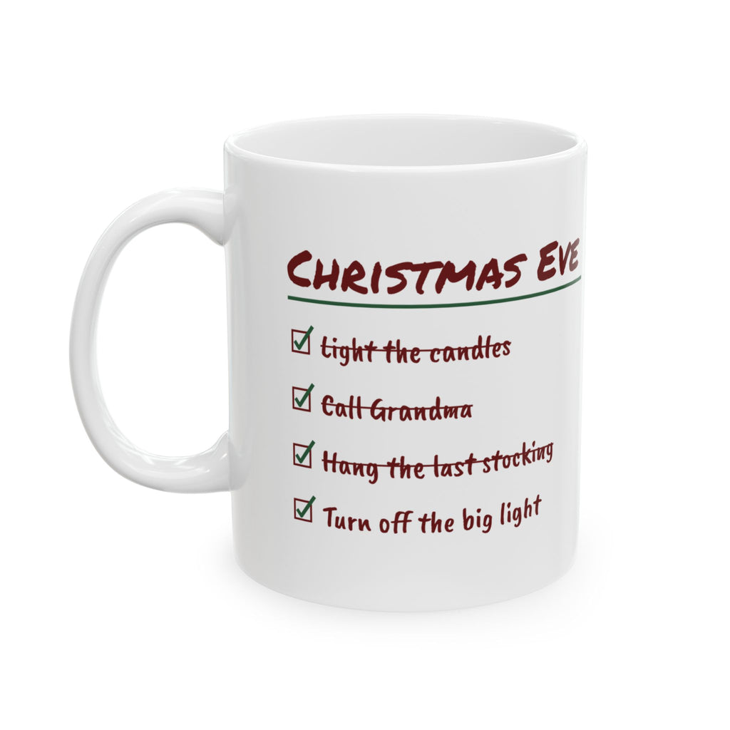 Christmas Eve Coffee Mug Hang The Last Stocking Checklist
