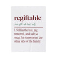 Funny Christmas Throw Blanket Regiftable Definition Still In The Box