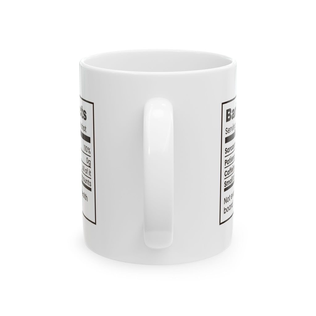 Barista Coffee Mug Barista Facts 110% Sarcasm
