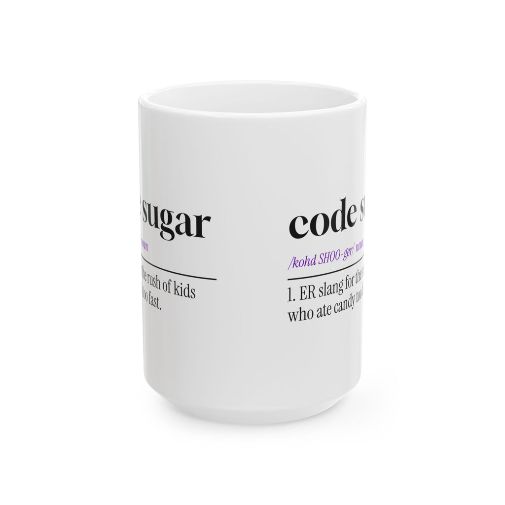 Funny Nurse Coffee Mug Code Sugar Dictionary Design For Nurses
