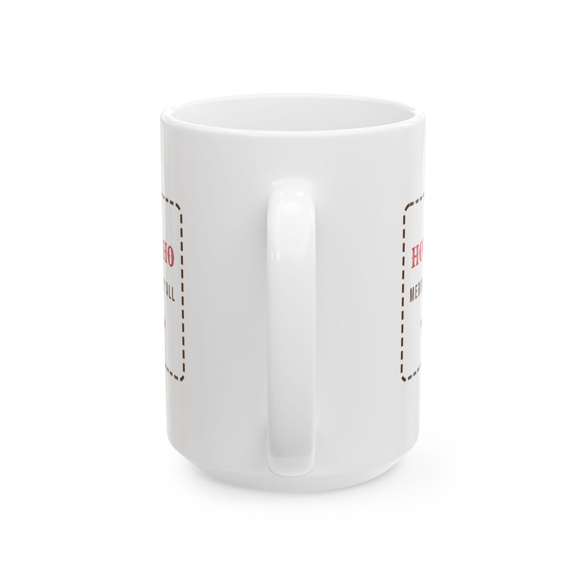 Funny Western Christmas Coffee Mug Howdy Ho Ho