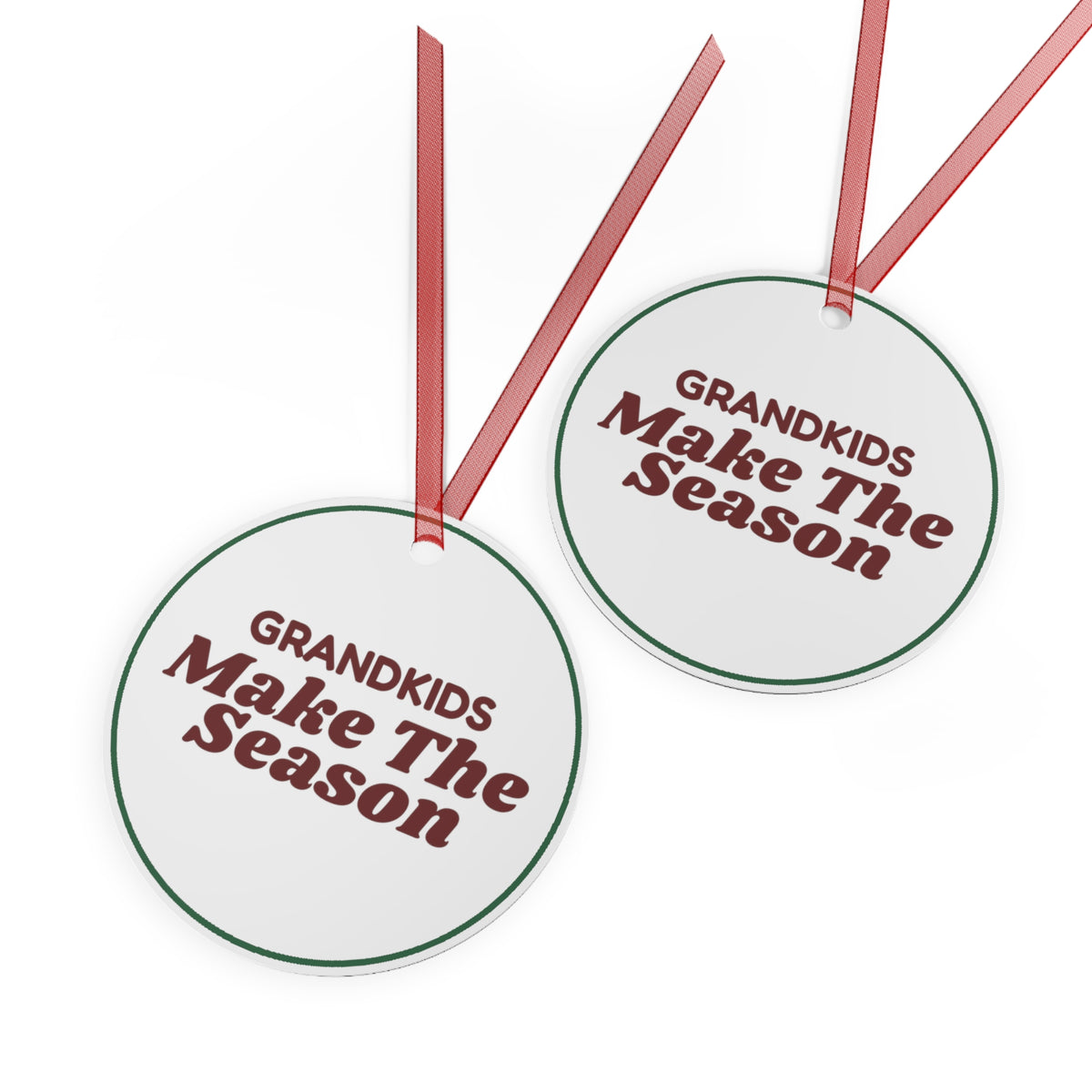 Christmas Ornament Grandkids Make The Season For Grandparents