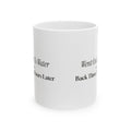 Funny Gardening Coffee Mug Went Out To Water Back Three Hours Later
