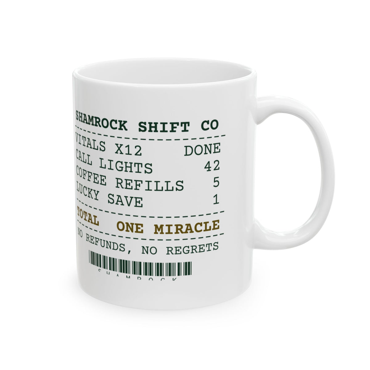 Funny Nurse Mug One Miracle Per Shift For Nurses