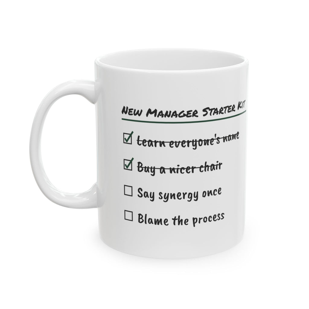New Manager Starter Kit Coffee Mug For Boss