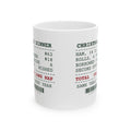 Funny Christmas Host Coffee Mug Christmas Dinner Receipt For Hosts