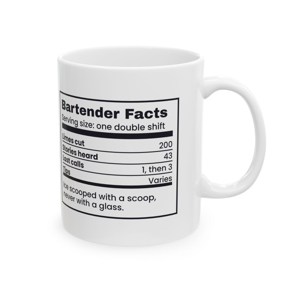Funny Bartender Mug Bartender Facts Limes Cut Stories Heard