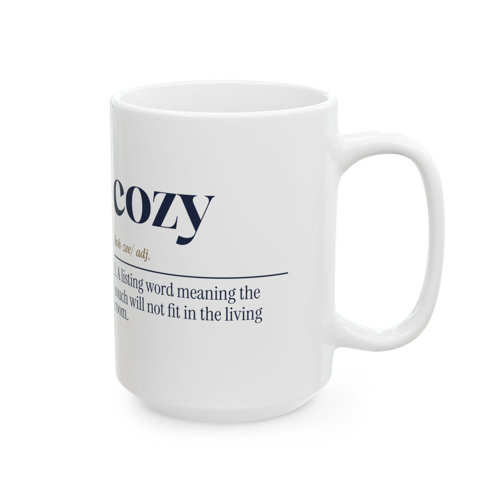 Funny Real Estate Agent Coffee Mug Cozy Dictionary Definition