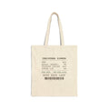 Funny Christmas Hosting Tote Bag Host Eats Last Dinner Receipt