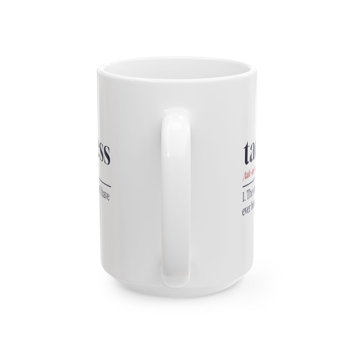 Funny Ugly Sweater Contest Coffee Mug Tackiness Definition For Siblings