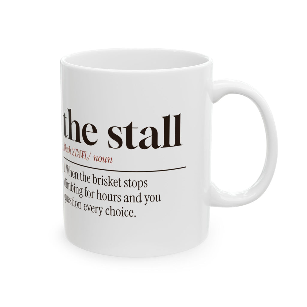BBQ Coffee Mug The Stall Dictionary Definition Respect The Stall