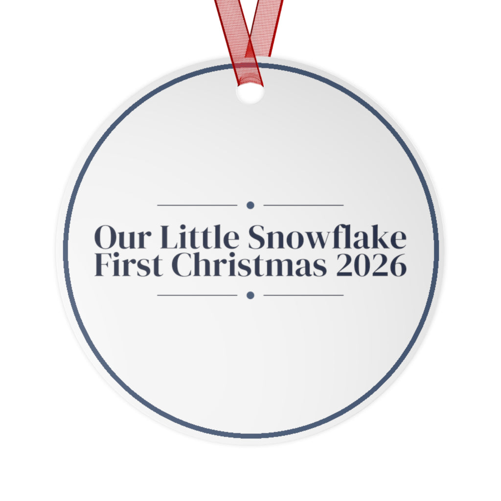 Christmas Ornament 2026 Our Little Snowflake Baby Keepsake
