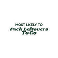 Funny Christmas Sticker Most Likely To Pack Leftovers To Go Family