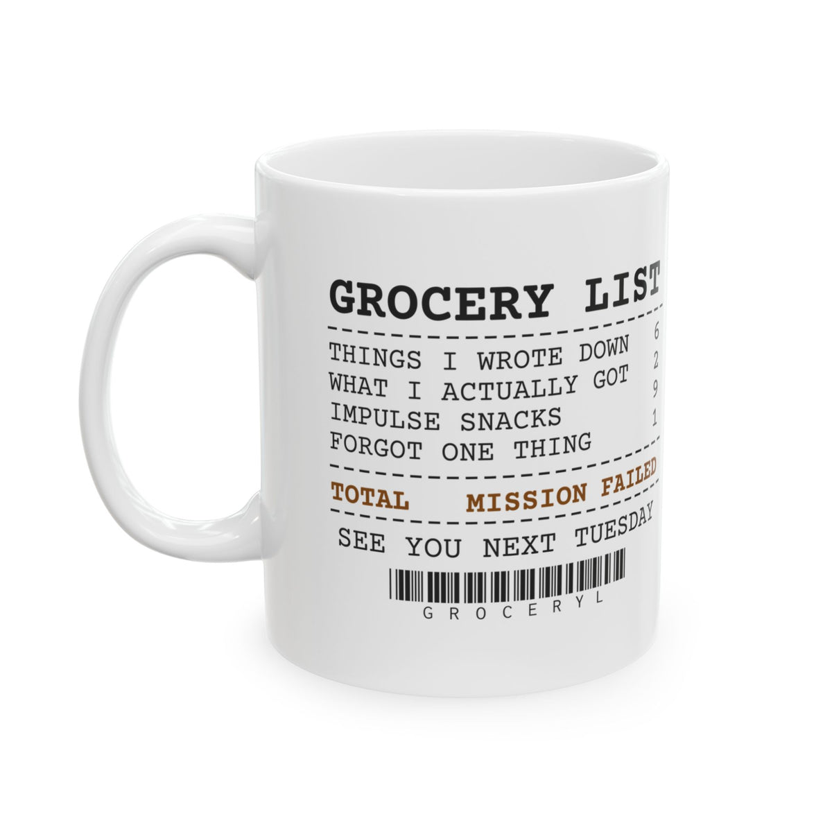 Funny Mom Coffee Mug Mission Failed See You Next