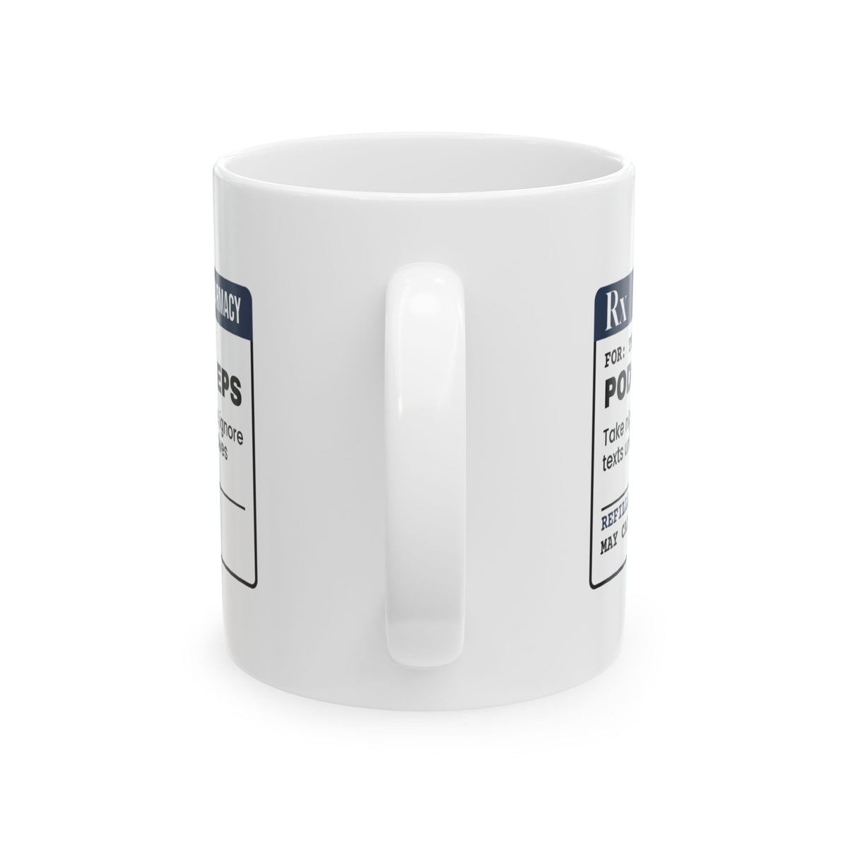 True Crime Coffee Mug Take Nightly With Coffee