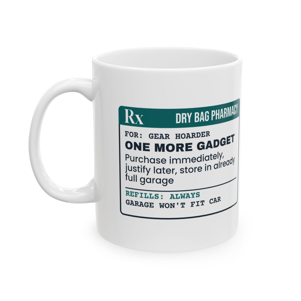 One More Gadget Coffee Mug For Kayakers