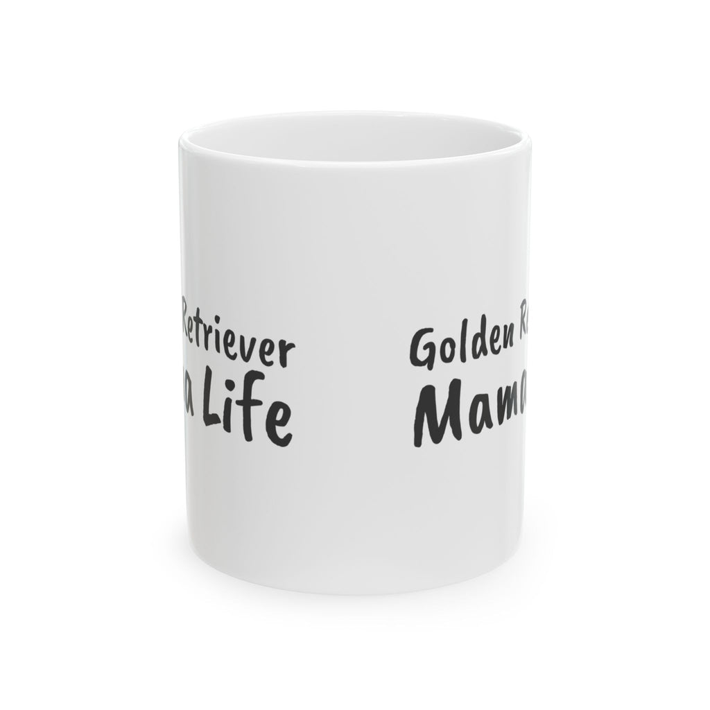 Golden Retriever Mama Life Coffee Mug For Dog Mom