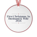 Christmas Ornament 2026 First Christmas As Husband And Wife