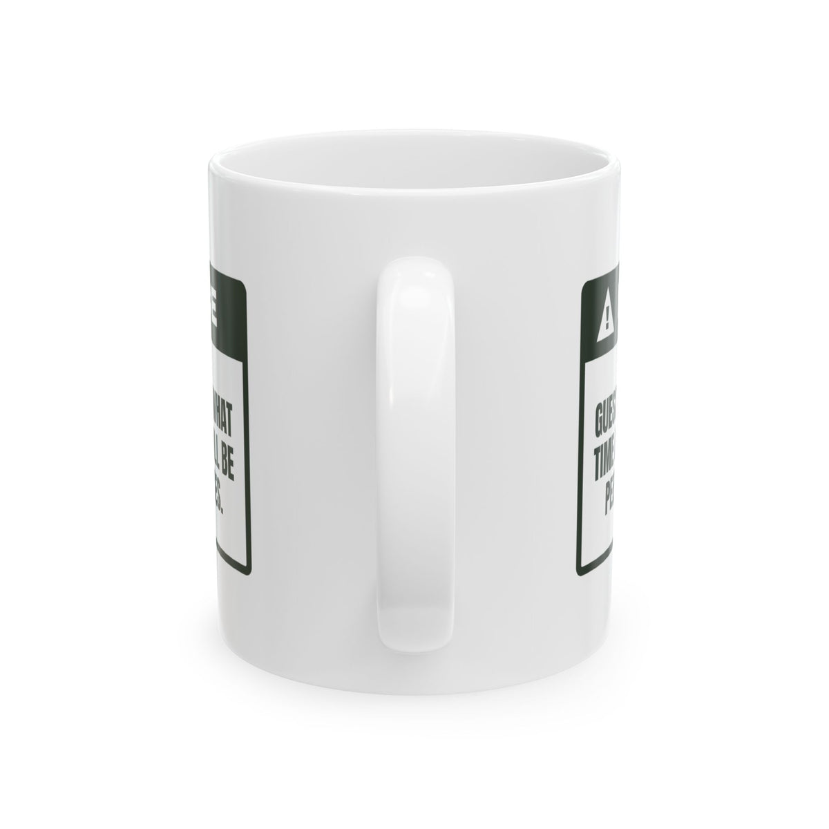 Funny Christmas Host Coffee Mug Ask When Dinner Is Peel Potatoes