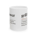 Funny BBQ Mug Grill Hover Dictionary Definition For Grill Lovers