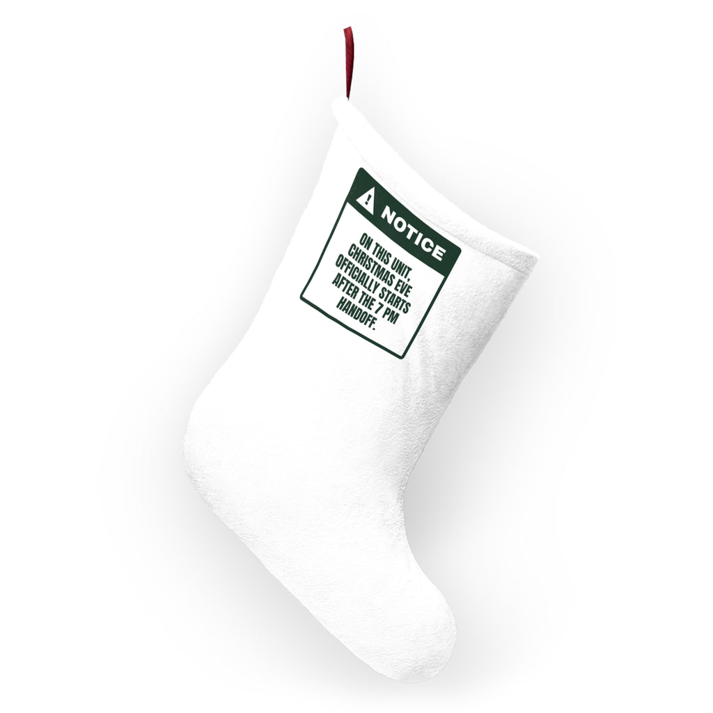 Funny Christmas Stocking Christmas Eve Starts After Handoff For