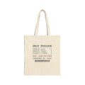 Funny Christmas Nurse Tote Bag Eleven Cookie Tins Zero Vegetables