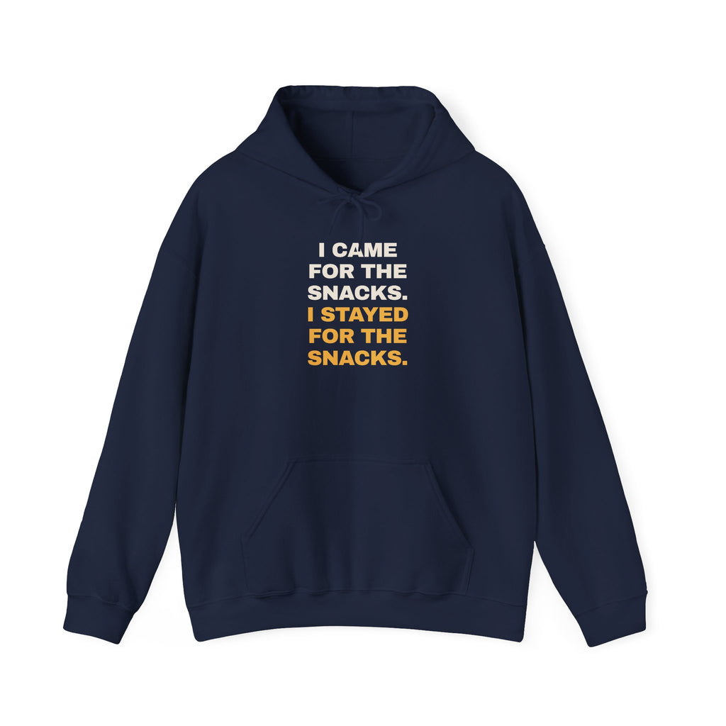 Funny Snack Lover Hoodie I Came For The Snacks