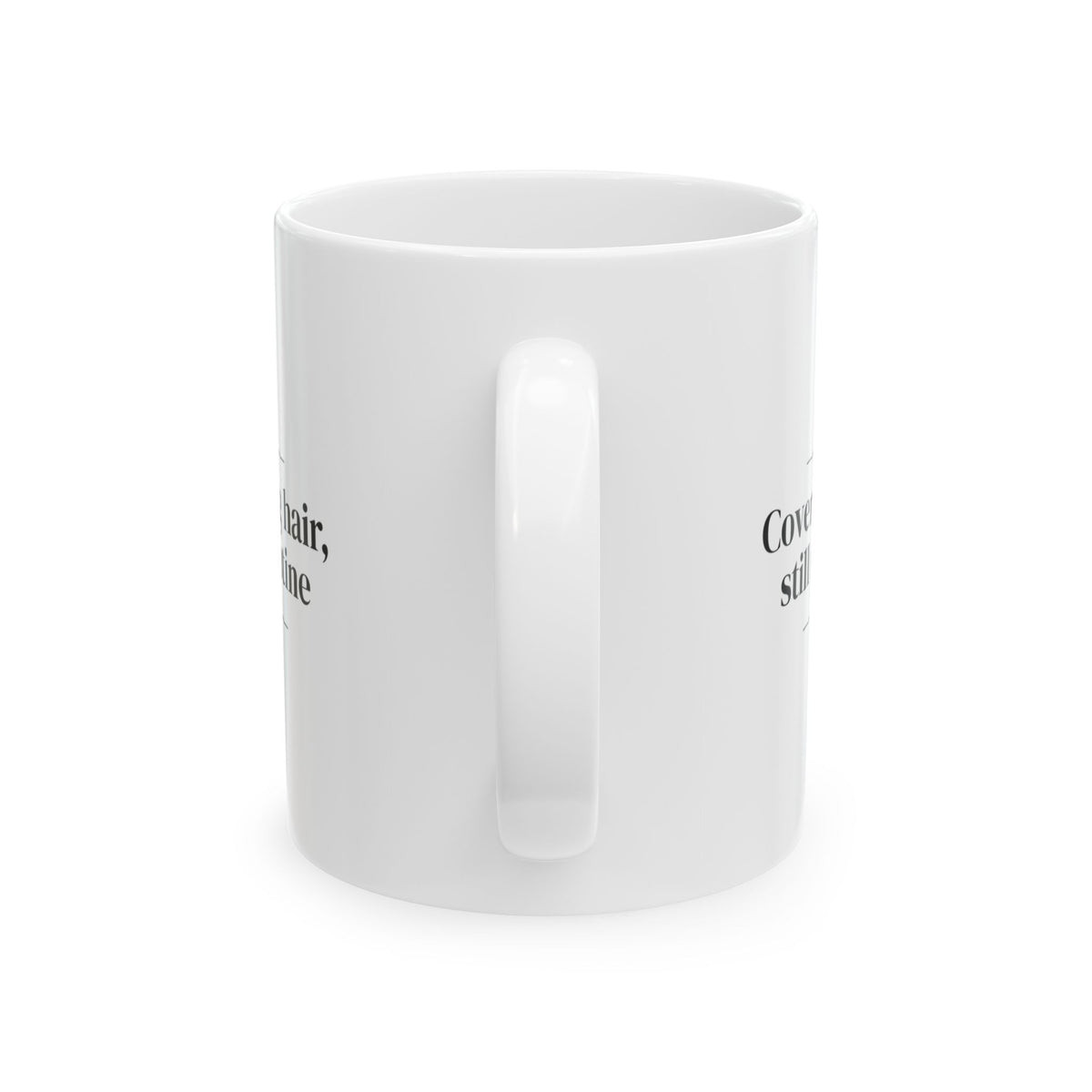 Funny Dog Valentine Coffee Mug Covered In Dog Hair For Dog Owners