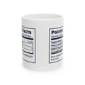 Funny Artist Coffee Mug Painter Facts Label For Painters
