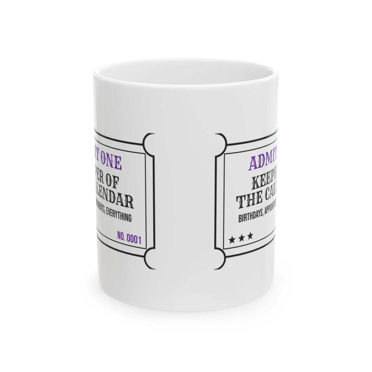 Keeper Of The Calendar Coffee Mug For Wife
