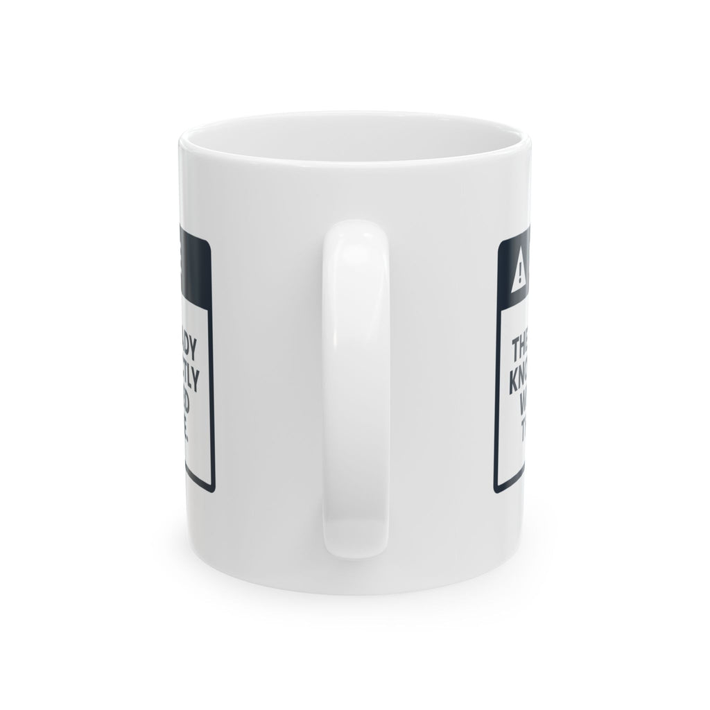 Funny Lunch Lady Coffee Mug Knows Who Traded The Cookie Notice