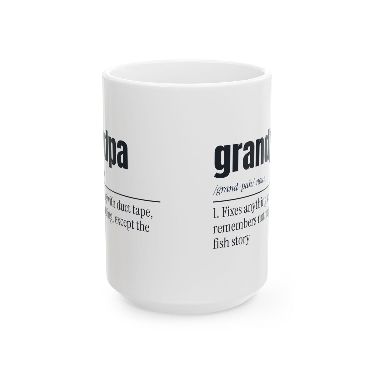 Funny Grandpa Dictionary Coffee Mug Definition For Grandpa