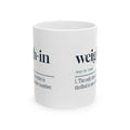 Funny Wrestling Mug Weigh-In Dictionary Definition