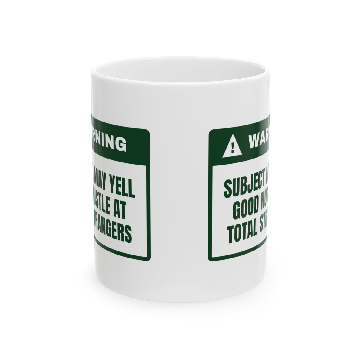 Soccer Mom Coffee Mug Warning May Yell Good Hustle