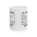 Funny Paramedic Coffee Mug Flights Of Stairs 9 Hot Meals 0 Receipt
