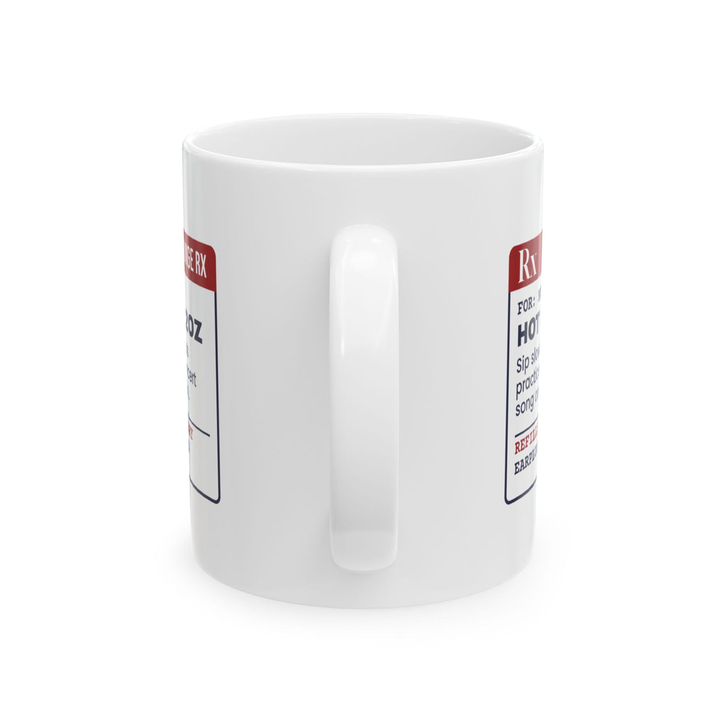 Funny Christmas Teacher Coffee Mug Hot Cocoa 12oz For Music Teachers