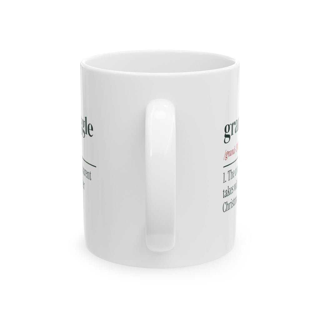 Christmas Grandparent Coffee Mug Grandsnuggle Definition For Grandpa